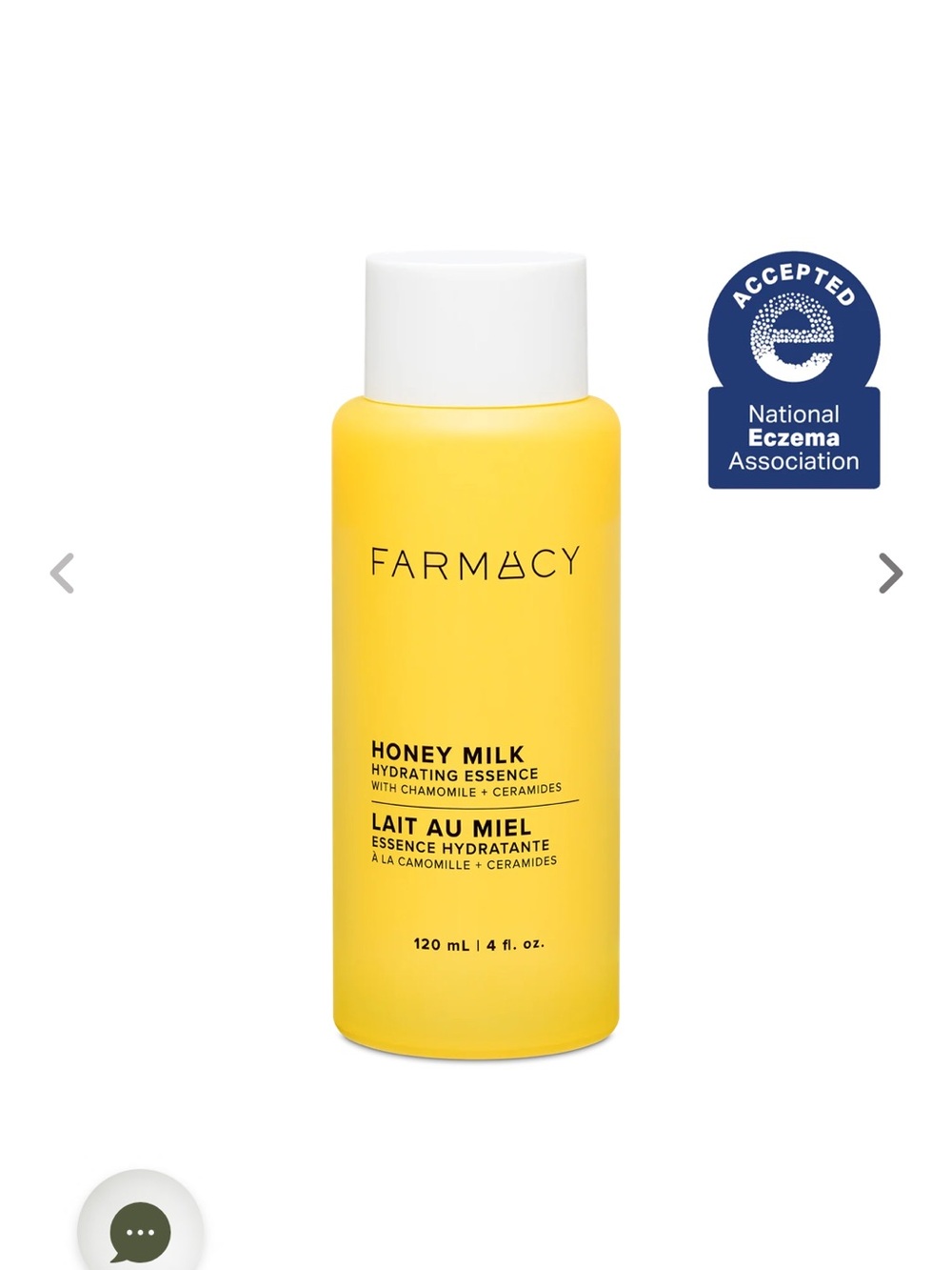 Farmacy Honey Milk Hydrating Essence - Yellow & White